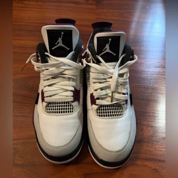 Air Jordan 4 Retro 'PSG' – Used, Size 8.5M, No Box - Picture 1 of 7